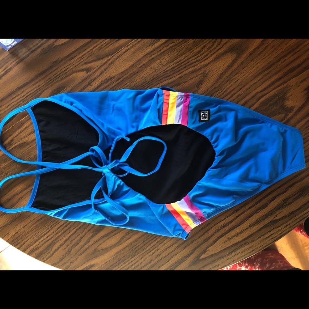 Jolyn tie back onesie. size 36